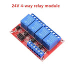 1-5Pcs DC 5V 9V 12V 24V 1 Channel Relay Module With Optocoupler Shield Board High Low Level Trigger Power Supply Module Arduino