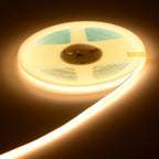 3mm/5mm Thin Color COB LED Strip Light DC 12V 24V Flexible LED Tape for DIY Lamp 3000K Red Ice Blue Pink Orange Amber Dimmable