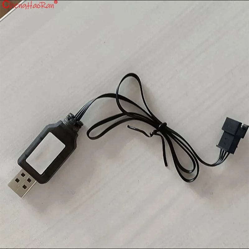 ChengHaoRan 1PC 3.7V/7.4V Lithium Battery Charging Cable With MX2.0 XH2.54 JST 2P 4P Interface For Toy Remote Control Car