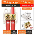 5/10PCS T-type High power branch terminal wire terminal Quick Junction Box Terminal Block Electric Cable CONNECTORS  copper