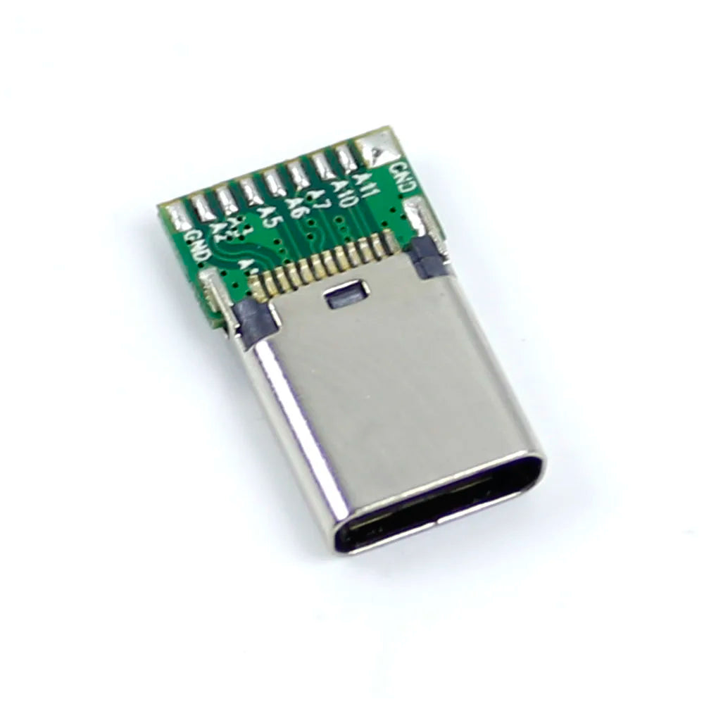 USB 3.1 Type-C Motherboard Test Board Motherboard PCB Board Test Head USB Connector Socket, for Data Cable Transmission