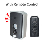 Wireless PIR Infrared Thermal Alarm Remote Control Outdoor Camping Anti-Animal Alarm Human Detection Sensor