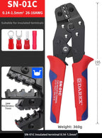 Darex DuPont Spring Terminal Automotive Wiring Harness Power SN Cold-Press Terminal Wire Crimping Pliers