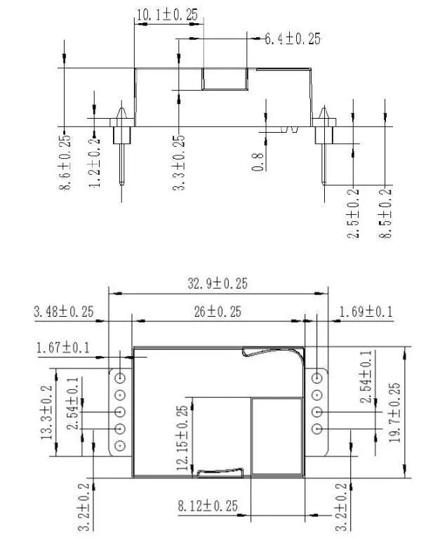 MH-Z19 MH-Z19Z MH Z19C IR Infrared Sensor Module CO2 Carbon Dioxide Gas Digital Sensor NDIR for CO2 Monitor 400-5000ppm UART PWM