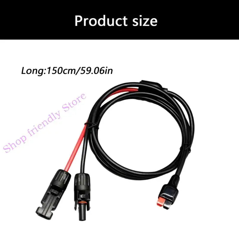 High Performances 4 to Andersons Connector Extension Cable for Long distances Photovoltaic Connection Weatherproof