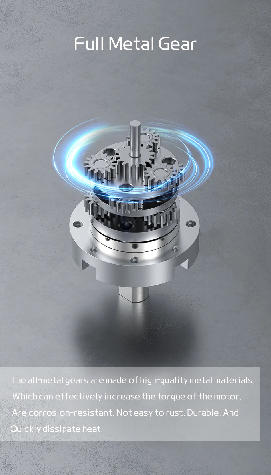 12V24V Planetary Gear DC Low-Speed Motor DC 775 Long Life Ultra-High Torque Forward And Reverse 42mm Planetary Brushed GearMotor