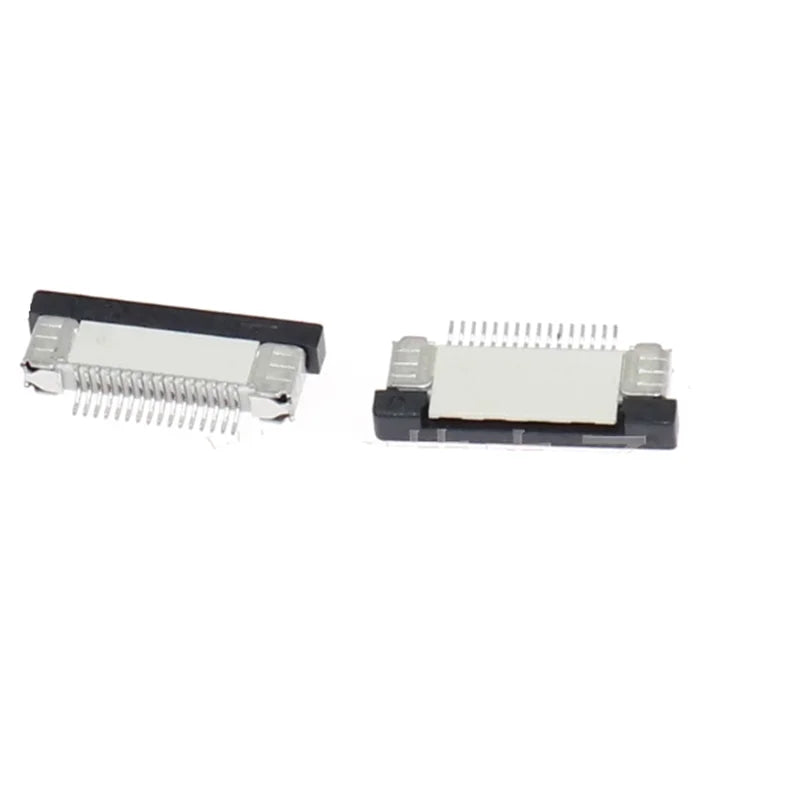 10PCS FPC Connector 0.5mm/1.0mm Pitch Drawer type Upper/ Bottom contact Type Socket FFC Flat Cable Socket 4P 5P 6P 8P 10P-60Pin