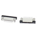 10PCS FPC Connector 0.5mm/1.0mm Pitch Drawer type Upper/ Bottom contact Type Socket FFC Flat Cable Socket 4P 5P 6P 8P 10P-60Pin