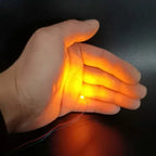 10pcs/lot wired 20cm long 7-color LED patch lights 4 sizes 1206 0805 0603 0402 Building microscene toy layout lights