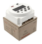CN101A Digital Microcomputer 7Days Weekly Programmer Electronic Timer Switch 220V Time Relay with Countdown 12V DC for Light Fan