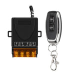 Universal 433Mhz Smart Switch with Wireless Remote Control Relay for Water Pump Motor Led Electric Appliance Learning Code 30A