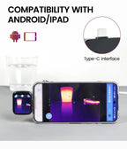 Sipeed T256S Thermal Camera, AI Inspection Tool, USB-C, iOS Android Raspberry Pi Compatible