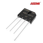 5PCS KBU608 KBU610 KBU806 KBU808 KBU810 KBU1010 KBU1510 KBU2510 Bridge Rectifier 6A 8A 10A 15A 25A 600V 800V 1000V ASEMI