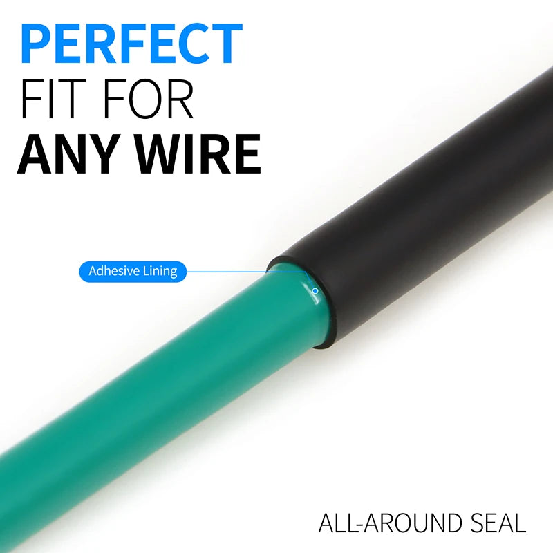 1~10m Dual Wall Heat Shrink Tube Diameter1.6 - 52mm Adhesive Lined Polyolefin ﻿Wrap 3:1/4:1 Ratio With Glue Cable Protect Sleeve