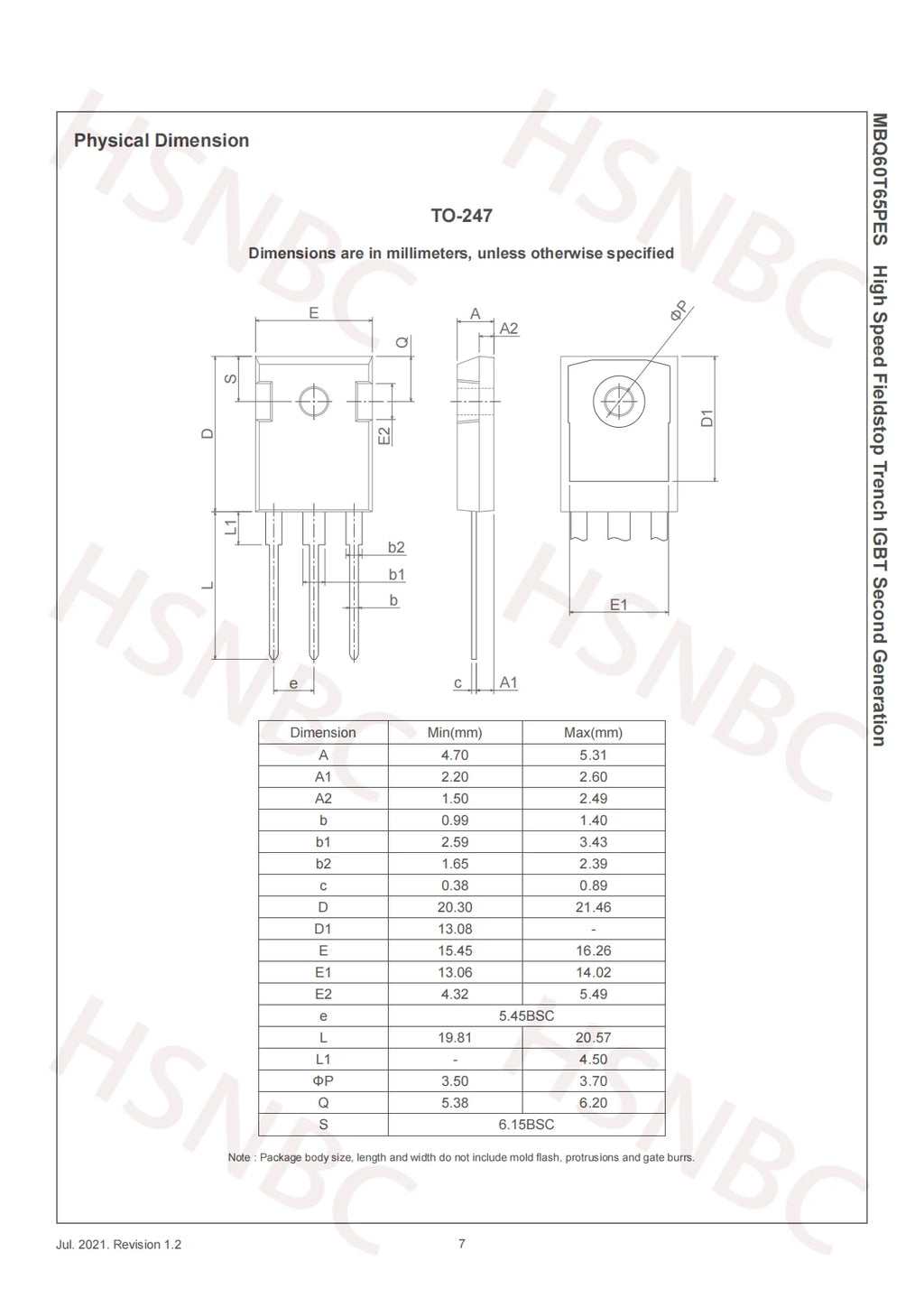 10PCS MBQ60T65PES 60T65PES MBQ60T65PESTH 60T65 TO-247 60A 650V IGBT Power Transistor 100% New Original