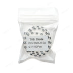 50pcs/lot SMD One Way TVS Diode SMBJ5.0A-SMBJ188A DO-214AA