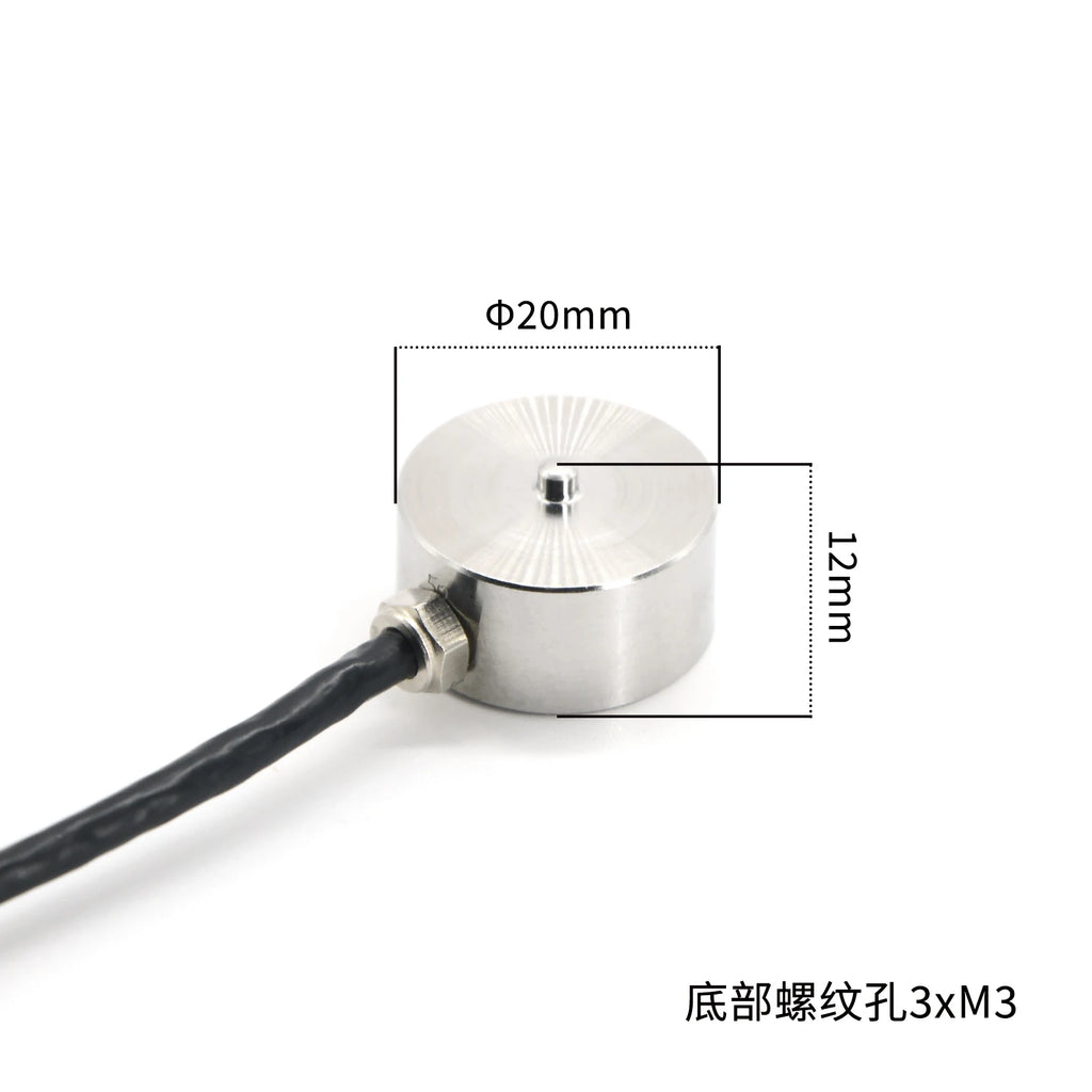 5kg 10kg 20kg 100kg 200kg 500kgminiature Compression Load Cell Diameter 8/10/13/20mm Mini Pressure Push Pull Force Button Sensor