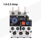 Thermal Overload Motor Relay 3 Phase AC 50Hz/60Hz FR NR2-25 IP20 Plug-in With Indicator Light For CJX2 Series Contactors
