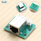 1-10pcs RJ45 Adapter Board To XH2.54 Modular Ethernet Connector Network Interface Breakout Board Pin Header 8P Adapters