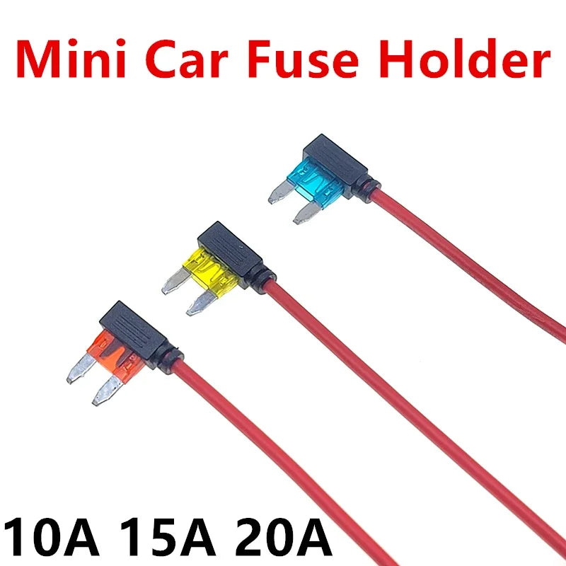 12V 5A 10A 15A 20A Car Fuse Holder Add-A-Circuit TAP Adapter Micro Standard ATM APM Blade MINI Medium Simple Safety Device