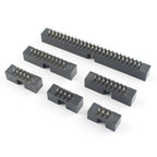 10pcs 2mm 2.0mm Pitch DC3 Male Connector 6 8 10 12 14 16 18 20 24 26 30 34 40 44 50 60 Pin DIP Straight Box Header IDC Socket
