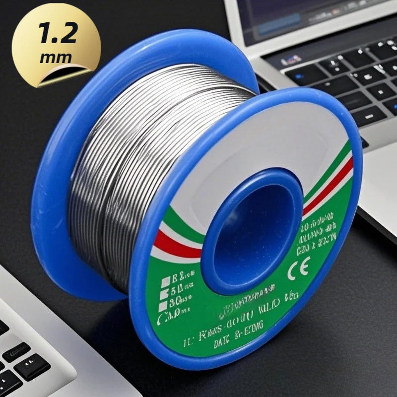 50g/1.76oz, 60/40 High-Quality Solder Wire Containing Rosin Resin, Flux Content 1.5-2.0%, Electronic Repair Soldering