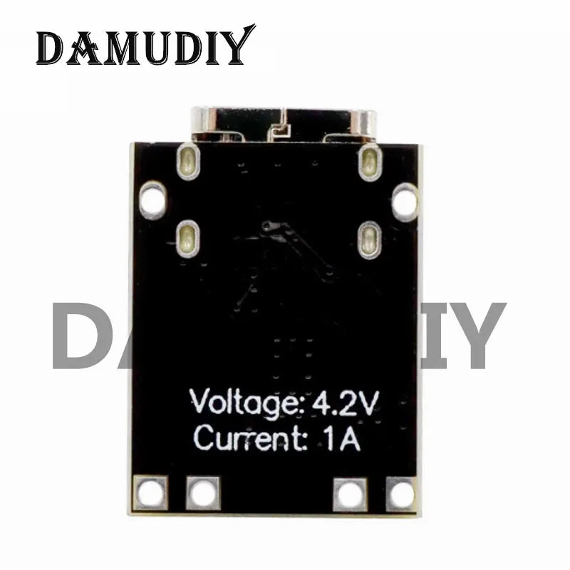 5/10pcs Ultra-Small Lithium Battery Charging Panel 1A Ternary Lithium Battery 3.7V4.2V Charger Module Type-C Protection Board