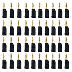 40Pcs 2MM Stackable Banana Plug Soldered Electrical Connector with Socket Jack for DIY Use