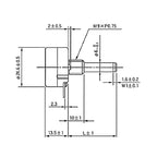 RV24YN20S B102/B202/B502/B103/B203/B104 Single Ring Carbon Film Potentiometer 1K-1M