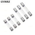 10pcs/lot 5*20mm 6*30mm Fast Blow Glass Tube Fuses 5x20 6x30 mm 250V 0.5 1 2 3 4 5 6 8 10 15 20 25 30 A AMP Fuse