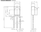 10pcs TSOP38236 TSOP38236M TSOP38238 TSOP38436 TSOP38438 TSOP38456 DIP-3 IR Receiver Modules for Remote Control Systems original