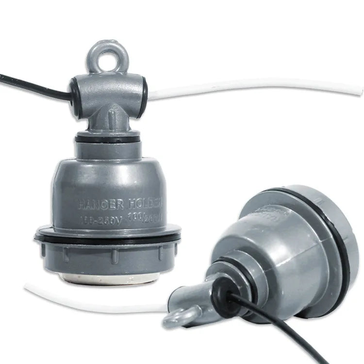 E26 E27 E40 Hook / Ceiling Mount Dust/Waterproof Porcelain DIY Livestock Veterinary Farm Light Socket High Temp Tee Lamp Holder