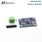 1/3/5/10PCS INA219 MCU-219 I2C IIC Zero Drift Bidirectional Current Power Monitoring Sensor Breakout Module 3V-5V DC 0-26V 3.2A