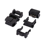 FC 6/8/10/12/14/16/18/20/24/26/30/34/40/50/60/64Pin 2.54mm Pitch Female IDC Socket Connector Ribbon Cable DC3 Header Male Socket