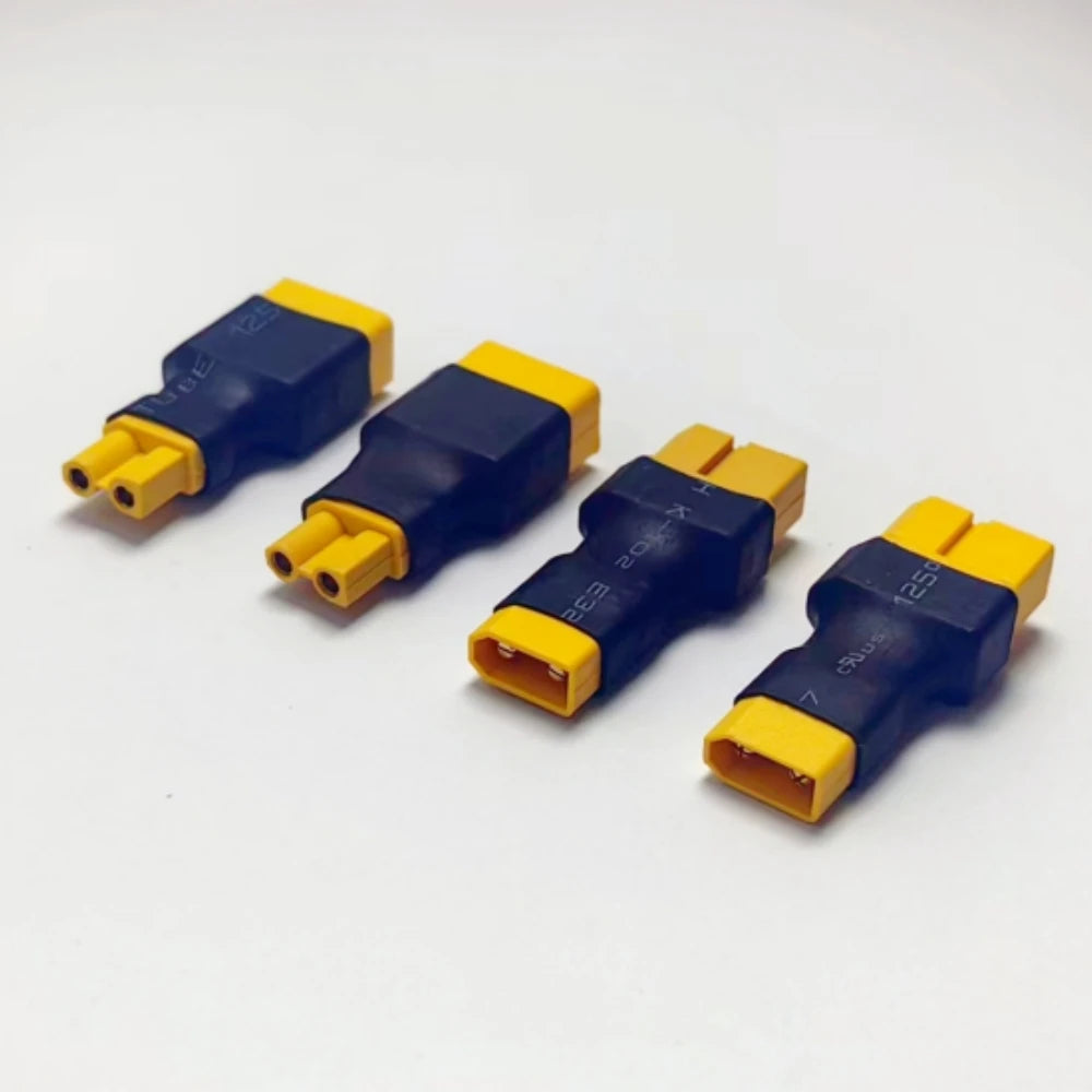4PCS XT60 to XT30 Plug Adapter Male/Female Converter Connector for FPV Drone RC Lipo Battery Charger ESC Parts