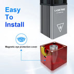 LASER TREE 10W 5W 4W Laser Module, 450nm TTL Blue Light Laser Head for Laser Engraving Wood DIY Creation Tool