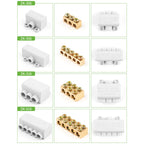 1PCS High Power Wire Connector Screw Wiring Terminal Block 1 in multiple out Cable Splicing 60A/400V 1-6mm2  80A/1000V 2.5-16mm2