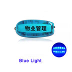 Blue Red Yellow Red Green Color LED Flashing Shoulder Lamp Light Alarm Patrol Warning