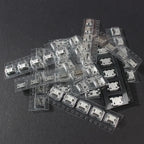 60pcs/240pcs Micro USB Connector Kit 12/24 Models USB Port/Tail Plug for MP3/4/5 DIY SMD DIP Socket Set USB Connectors Set