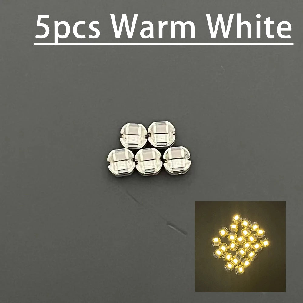 [ 0-120mm Wireless Power Supply ] USB 5V Wireless Transmitter Coil Induction 5PCS Receiver LED Light Lamp DIY Model Gundam Toys