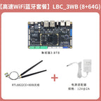 Wildfire Luban Cat 3 Single-Board Computer, Rockchip RK3576 Development Board, Linux & Android AI Board with BTB Connector