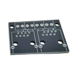 2 Ports RJ45 Female to 3.5mm 8P Screw Terminal Ethernet Adapter Board LAN Port Wiring Terminal Breakout Module
