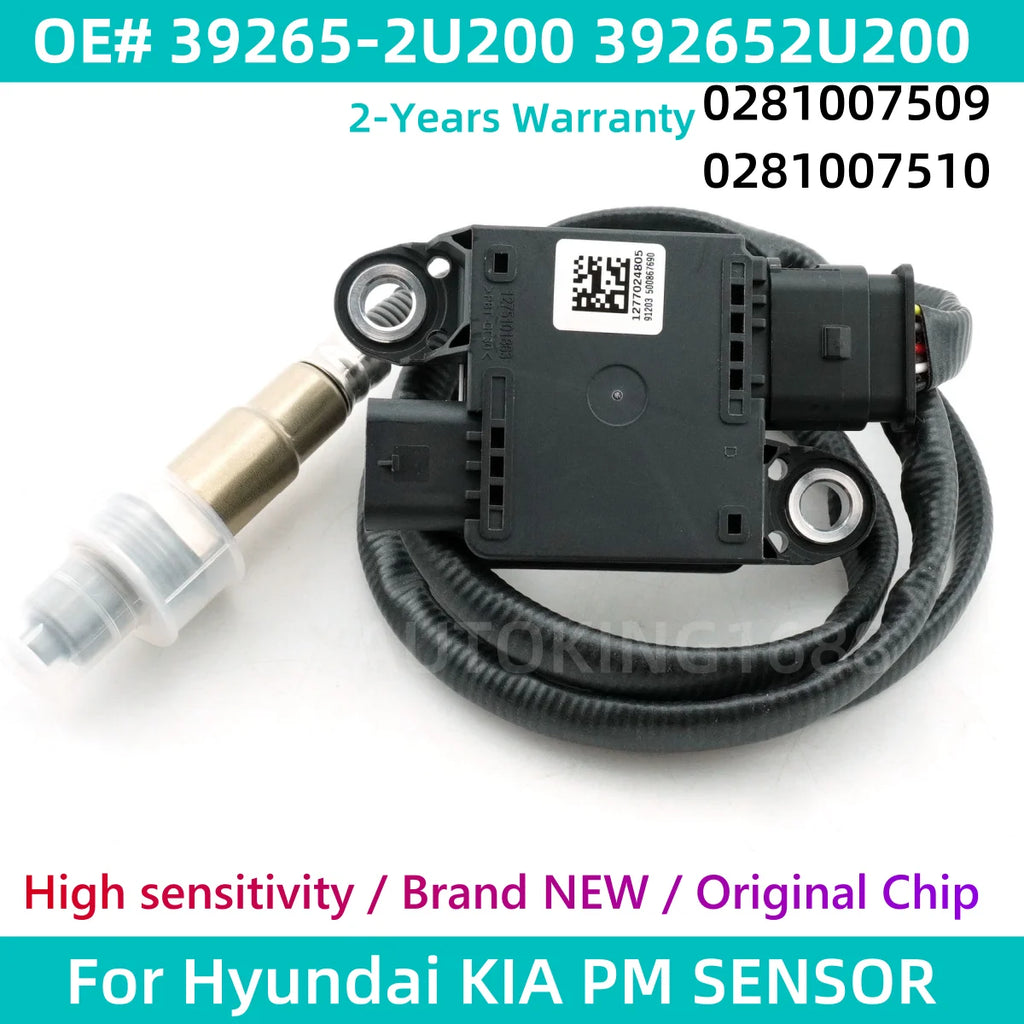392652U200 39265-2U200 For Hyundai Tucson 2018-2020 Car Particulate Matter Sensor PM Sensor 1277023337 0281007509 0281007510