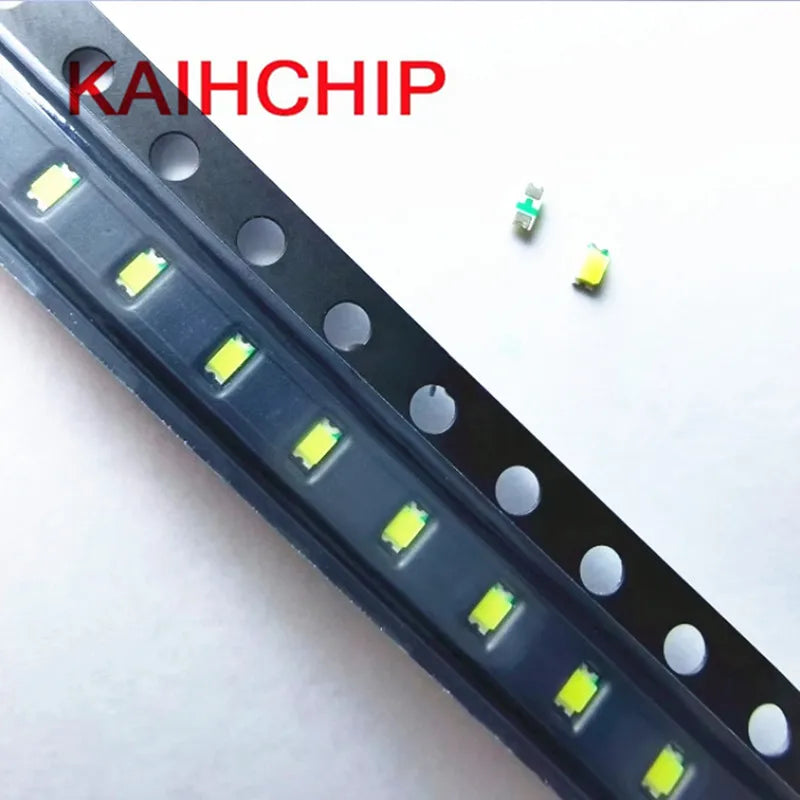 100-4000PCS（1reel）0603 LED ultra bright cool white light with a slight bluish tint 10000K color temperature 1608 white 1000mcd