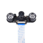 Raspberry Pi 4B Camera Module Night Vision 5MP Webcam With Infrared IR Sensor LED Light For Raspberry Pi 4B/3B+/3B