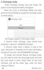 ToolkitRC M8AC Smart Lipo Battery Charger Discharger AC 200W DC 600W 20A for 1-8S LiHV Lipo Battery PD 65W FPV Model Parts Car