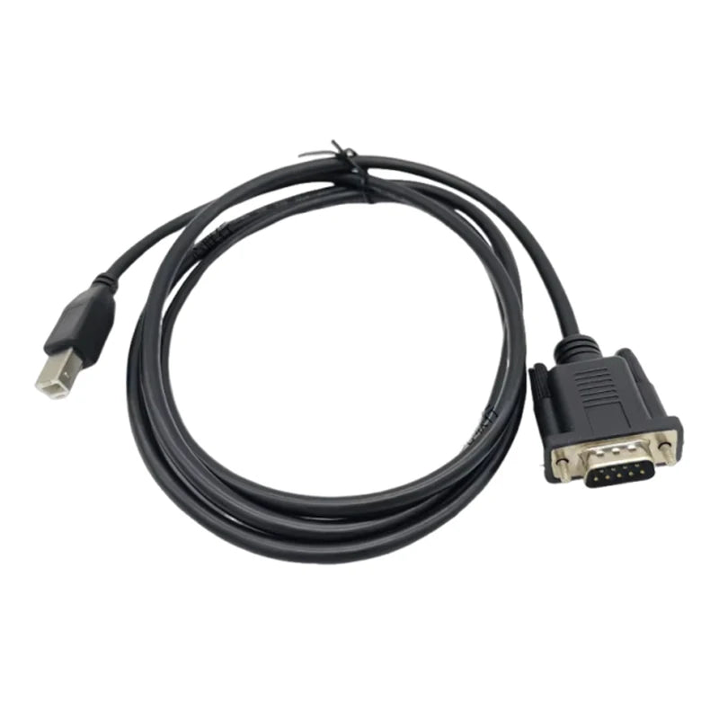 RS232 DB9 to USB Printer Port Data Transfer Cord DB9 to USB Type B Port Connector Cable 0.3-5m DB9 to USB Square Port Serial Wir