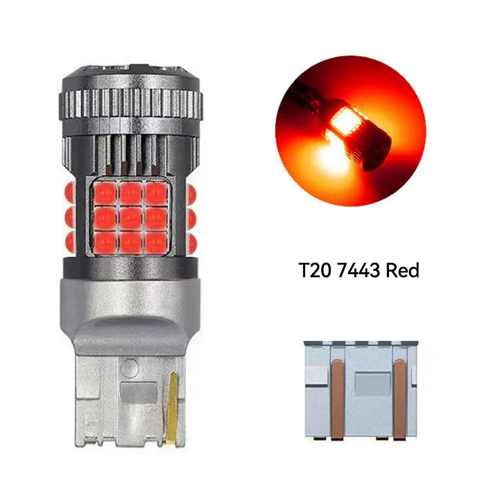 Car LED 1156/1157/T20 Signal Lights Headlight Bulbs Turn Lamp Running Light Bright 3030 36smd PY21W Anti Flicker Brake Lamp