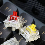 GATERON G Pro V3 3.0 Pro Switch 3pin for Mechanical Keyboard Pre Lubed RGB Linear Tactile White Yellow Red Silver Brown MX Axis