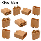 10PCS XT90 Connectors Male Female Pair Anti Spark for RC Drone Lipo Battery Quadcopter Bullet Plug Electrical Connector